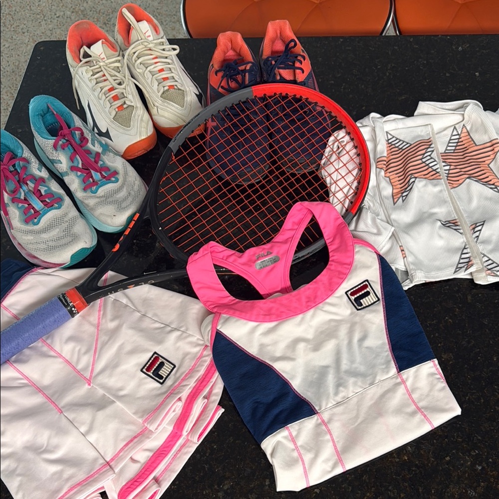 Fila Tennis Apparel and Shoes Set